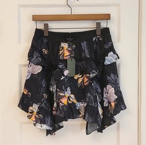 Allsaints skirt with lace details